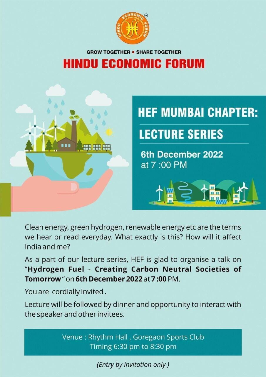HEF Mumbai Chapter: Lecture Series